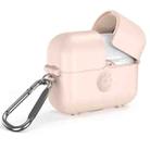 For AirPods Pro Magic Box Wireless Earphone Protective Case with Hook(Pink) - 1