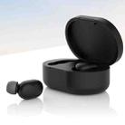 Bluetooth Earphone Silicone Case For Redmi AirDots(Black) - 1