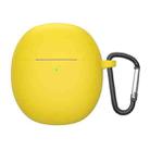 Bluetooth Earphone Liquid Silicone Protective Case For vivo TWS Air(Yellow) - 1