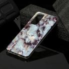 For Huawei P40 Marble Pattern Soft TPU Protective Case(Gray) - 1