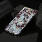 For Huawei P40 lite Marble Pattern Soft TPU Protective Case(Gray) - 1