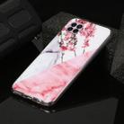 For Huawei P40 lite Marble Pattern Soft TPU Protective Case(Plum Blossom) - 1