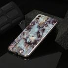 For Huawei Honor 8C Marble Pattern Soft TPU Protective Case(Gray) - 1