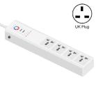 ZigBee 10A SM-SO306-M 4 Holes + 2 USB Multi-purpose Smart Power Strip(UK Plug) - 1