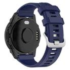 For Garmin Forerunner 955 / 255 / 745 22mm Silicone Watch Band(Dark Blue) - 1