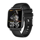 GT30 1.69 inch TFT Screen Smart Watch, TPU Bnad IP67 Waterproof Support Bluetooth Call / Multiple Sports Modes(Black) - 1