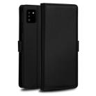 For Galaxy A91 / S10 Lite DZGOGO MILO Series TPU + PU Horizontal Flip Leather Case with Holder & Card Slot & Wallet(Black) - 1