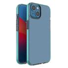 For iPhone 14 Two-color Transparent TPU Phone Case (Sky Blue) - 1