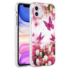 For iPhone 11 2.0mm Airbag Shockproof TPU Phone Case (Dancing Butterflies) - 1