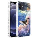 For iPhone 12 / 12 Pro 2.0mm Airbag Shockproof TPU Phone Case(Whale) - 1