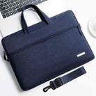 Handbag Laptop Bag Inner Bag with Shoulder Strap, Size:12 inch(Dark Blue) - 1
