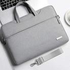 Handbag Laptop Bag Inner Bag with Shoulder Strap, Size:14 inch(Grey) - 1