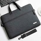 Handbag Laptop Bag Inner Bag with Shoulder Strap, Size:14 inch(Dark Grey) - 1