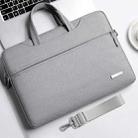 Handbag Laptop Bag Inner Bag with Shoulder Strap, Size:15 inch(Grey) - 1