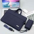 Handbag Laptop Bag Inner Bag with Shoulder Strap/Power Bag, Size:12 inch(Dark Blue) - 1