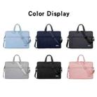 Handbag Laptop Bag Inner Bag with Shoulder Strap/Power Bag, Size:15.6 inch(Pink) - 2