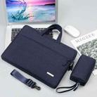 Handbag Laptop Bag Inner Bag with Shoulder Strap/Power Bag, Size:16.1 inch(Dark Blue) - 1