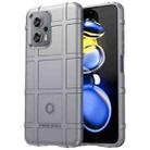 For Xiaomi Poco X4 GT Full Coverage Shockproof TPU Case(Grey) - 1