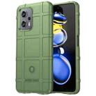 For Xiaomi Poco X4 GT Full Coverage Shockproof TPU Case(Green) - 1