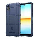 For Sony Xperia Ace 3 Full Coverage Shockproof TPU Case(Blue) - 1