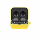 Bluetooth Earphone Silicone Protective Case For Sony LinkBuds WF-L900-2(Yellow) - 1