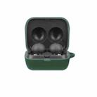 Bluetooth Earphone Silicone Protective Case For Sony LinkBuds WF-L900-2(Dark Green) - 1