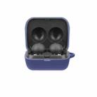 Bluetooth Earphone Silicone Protective Case For Sony LinkBuds WF-L900-2(Navy Blue) - 1