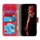 For OnePlus 8 Pro Retro Crazy Horse Texture Horizontal Flip Leather Case with Holder & Card Slots & Photo Frame & Wallet(Red) - 4
