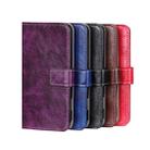 For OnePlus 8 Pro Retro Crazy Horse Texture Horizontal Flip Leather Case with Holder & Card Slots & Photo Frame & Wallet(Purple) - 7
