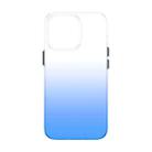 For iPhone 14 Pro Max PC Symphony Gradient Phone Case (Blue) - 1