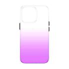 For iPhone 14 Pro Max PC Symphony Gradient Phone Case (Purple) - 1