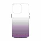 For iPhone 14 Pro PC Symphony Gradient Phone Case(Grey) - 1