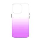 For iPhone 14 Plus PC Symphony Gradient Phone Case (Purple) - 1