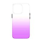 For iPhone 13 PC Symphony Gradient Phone Case(Purple) - 1