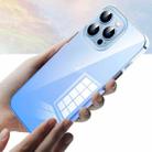 For iPhone 12 Pro Max PC Symphony Gradient Phone Case(Blue) - 5