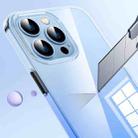 For iPhone 12 Pro Max PC Symphony Gradient Phone Case(Blue) - 6