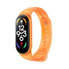 For Xiaomi Mi Band 7 Original Xiaomi Silicone Watch Band(Fluorescent Orange) - 1