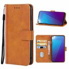 For Infinix Note 7 Lite Leather Phone Case(Brown) - 1