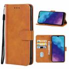 For ZTE Blade V30 Vita Leather Phone Case(Brown) - 1