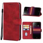 For Sony Xperia L4 Leather Phone Case(Red) - 1