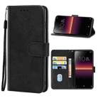 For Sony Xperia L4 Leather Phone Case(Black) - 1