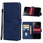 For Sony Xperia L4 Leather Phone Case(Blue) - 1