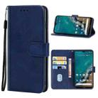 For Nokia G50 Leather Phone Case(Blue) - 1