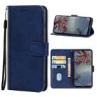 For Nokia G10 Leather Phone Case(Blue) - 1