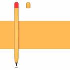 Contrasting Color Series Liquid Silicone Protective Case For Honor Magic Pencil 2(Orange) - 1