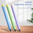 Contrasting Color Series Liquid Silicone Protective Case For Honor Magic Pencil 2(Orange) - 6