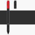 Contrasting Color Series Liquid Silicone Protective Case For MicroSoft Surface Pen(Black) - 1