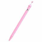 Cartoon Silicone Protective Case For Apple Pencil 2 / 1(Pink) - 1