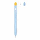 Contrasting Color Series Silicone Protective Pen Case For Yibosi 6(Sky Blue) - 1