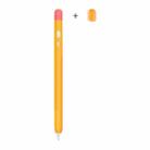 Contrasting Color Series Silicone Protective Pen Case For Yibosi 6(Orange) - 1